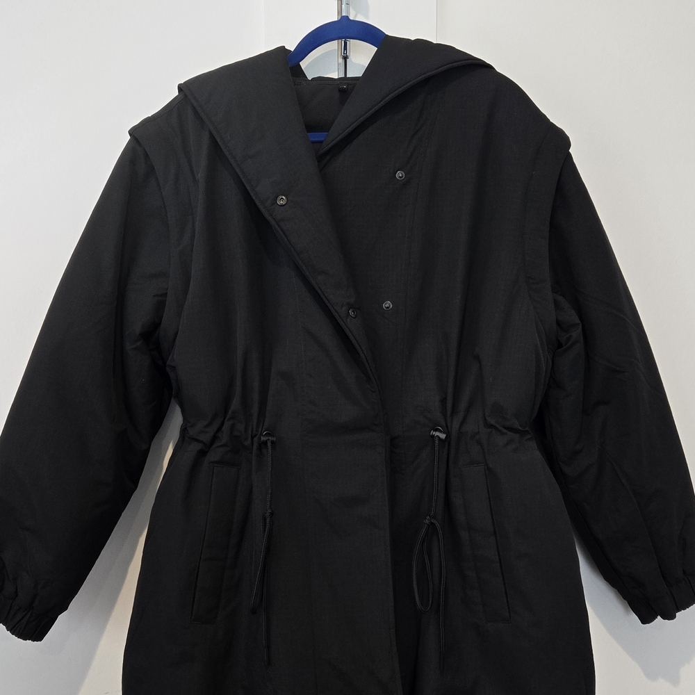 Lou & Grey Long Insulated Parka Coat NEW - L
